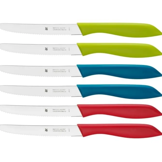 Küchenmesser | WMF Vespermesser-Set, 6-teilig, Bunt