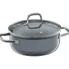 Töpfe | WMF Fusiontec Essential Bratentopf mit Deckel, 20 cm, Calm Grey