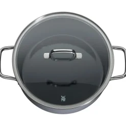Töpfe | WMF Fusiontec Essential Bratentopf mit Deckel, 24 cm, Calm Grey