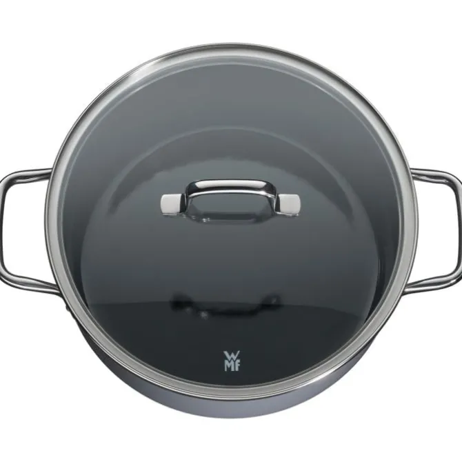 Töpfe | WMF Fusiontec Essential Bratentopf mit Deckel, 24 cm, Calm Grey