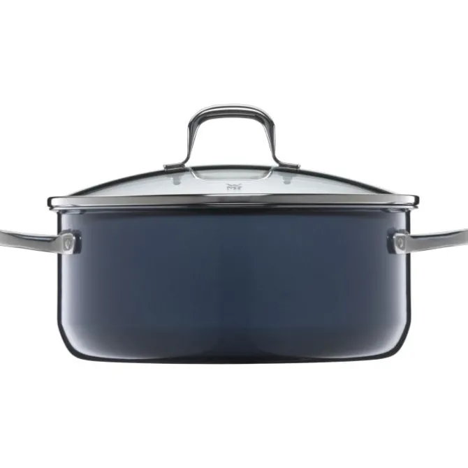Töpfe | WMF Fusiontec Essential Bratentopf mit Deckel, 24 cm, Blueberry