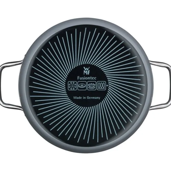 Töpfe | WMF Fusiontec Essential Bratentopf mit Deckel, 24 cm, Calm Grey