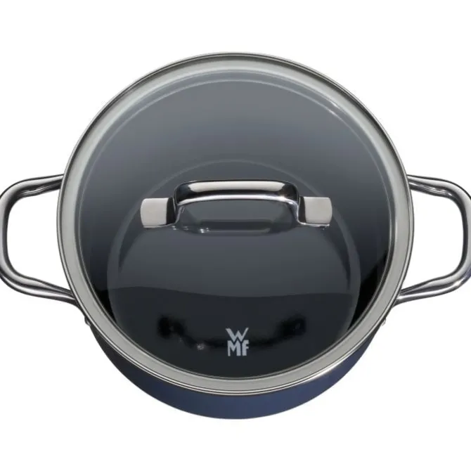 Töpfe | WMF Fusiontec Essential Kochtopf mit Deckel, 16 cm Blueberry