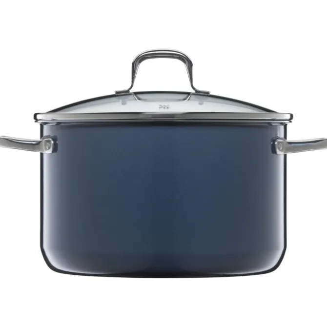 Töpfe | WMF Fusiontec Essential Kochtopf mit Deckel 24 cm Blueberry