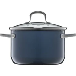 Töpfe | WMF Fusiontec Essential Kochtopf mit Deckel, 20 cm Blueberry