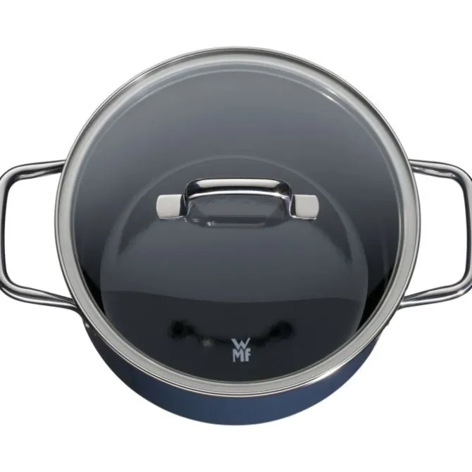 Töpfe | WMF Fusiontec Essential Kochtopf mit Deckel, 20 cm Blueberry