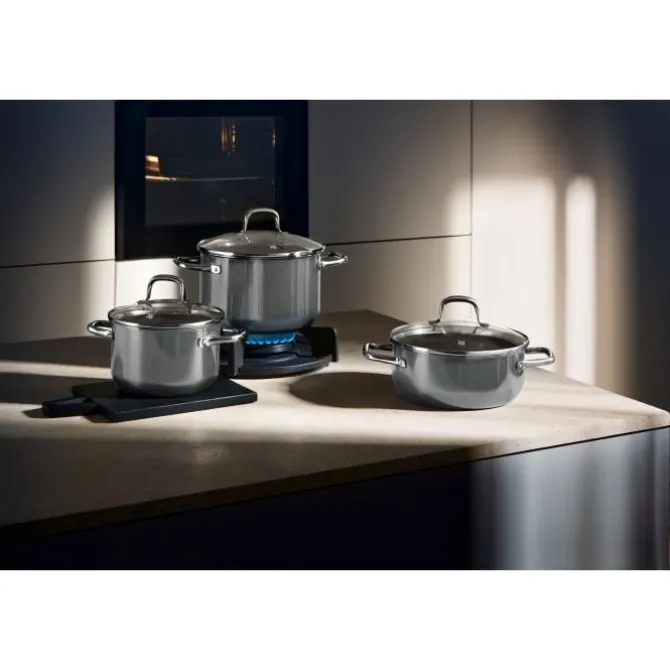 Töpfe | WMF Fusiontec Essential Stielkasserolle 16 cm, Calm Grey