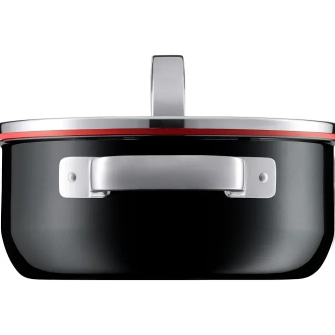 Töpfe | WMF Fusiontec Functional Topfset 3-teilig, mit Glasdeckel, Black