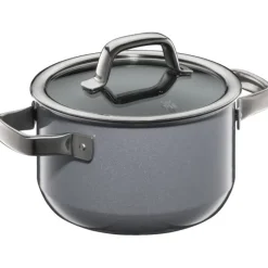 Töpfe | WMF Fusiontec Mineral Kochtopf mit Deckel, 16cm, Platinum