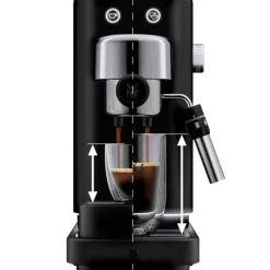 Espressomaschinen | WMF Lumero Espresso Siebträgermaschine, Deep Black