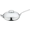 Pfannen | WMF Wok mit Edelstahldeckel, 32 cm