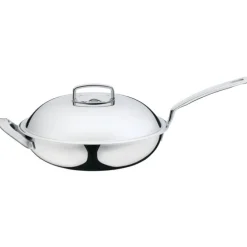 Pfannen | WMF Wok mit Edelstahldeckel, 32 cm